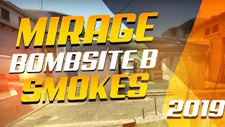 BEST SMOKES B BOMBSITE ON MIRAGE 2019 [upl. by Nicki849]