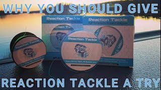 quotThe Results Are In Trying Reaction Tackle Fishing Line Was the Best Decision we Madequot [upl. by Sonni]