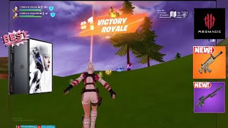 Red Magic Nova 90 FPS Fortnite Mobile Gameplay New Fortnite Chapter 2 Remix  Squad crown wins [upl. by Acinnad17]