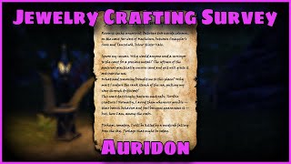 ESO Jewelry Crafting Survey Auridon Resource Location 2022 [upl. by Velda]