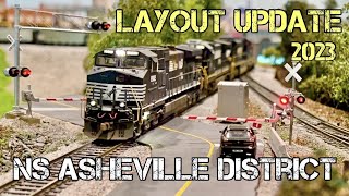 Layout Update 111723 New Scenery Coal Trains amp More [upl. by Busch]