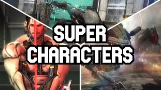 Super Characters in Metal Gear Rising Mod [upl. by Ced]