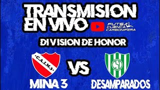 FutsalCc  División de Honor 👊Mina 3 Vs Desamparados [upl. by Ised923]