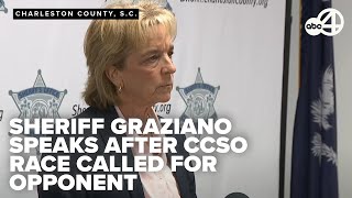 Sheriff Graziano speaks after Carl Ritchie wins race for Charleston County Sheriff [upl. by Lona]