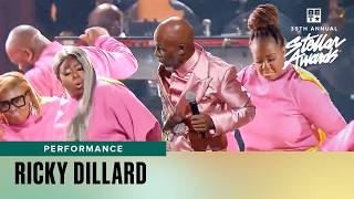 Ricky Dillards Performance Is Worth Giving Praise To  Stellar Gospel Music Awards 24 [upl. by Arikehs]