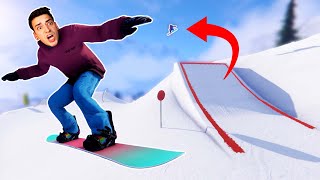 IM THE WORST SNOWBOARDER EVER Shredders [upl. by Anikahs667]