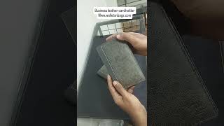 Business leather cardholder Cardholder walletsnbags reels viral shorts shopping mumbai [upl. by Eruot]