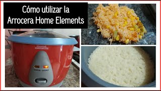 Cómo utilizar la Arrocera Eléctrica Home Elements🤩 [upl. by Roseanne]