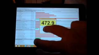 Insignia WiFi Windows 81 Tablet 32GB NS15MS0832 Passmark Benchmark Tests [upl. by Reivax]