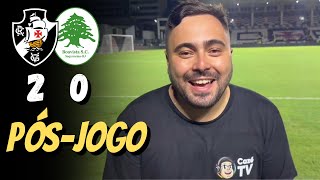 VASCO 2 x 0 BOAVISTA  PÓSJOGO DIRETO DE SÃO JANUÁRIO  GAROTADA VENCEU BEM [upl. by Nivlak78]