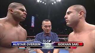 FULL FIGHT Alistair Overeem vs Gokhan Saki [upl. by Holsworth]