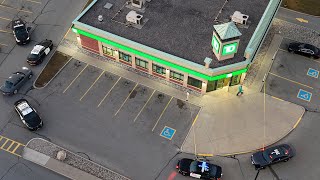 Orillia TD October 21st 2024 OPP Investigation Drone Shots [upl. by Karina]