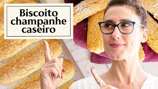 Poesia em forma de receita Faça biscoito champanhe em casa [upl. by Fricke]