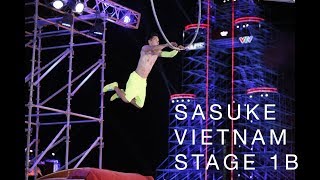 SASUKE VIỆT NAM 2016  Felix Chu  Stage 1B Official [upl. by Enyahs]