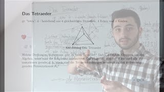 Das Tetraeder und seine Drehungen Rotationen Symmetrien Geometrie Algebra [upl. by Derrik]