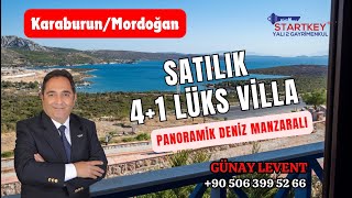 Karaburun  Mordoğan ArKo Sitesinde Satılık Full Deniz Manzaralı 41 Villa [upl. by Amian212]