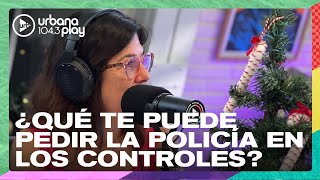 ¿Qué te puede pedir la Policía en los controles de seguridad vial DeAcáEnMás [upl. by Eirrehs734]