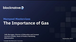 Mempool Masterclass  Importance of Gas [upl. by Aesoh]