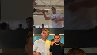 KHABIB TRAINING SHAVKAT RAKHMONOV [upl. by Misty]