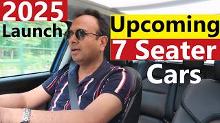 Upcoming 7 Seater Car Launches in 2025 NEW 7 SEATER SUV IN 2025 [upl. by Anihsak822]