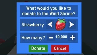 Donating 10000 Strawberries OP Rewards  Galentines Blessing Bee Swarm Simulator [upl. by Benedicta180]