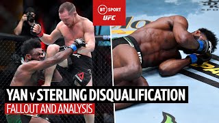 Petr Yan disqualified after illegal knee at UFC 259 Reaction and fallout in full [upl. by Roos]