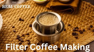 Master the Art of Making Perfect Filter Coffee StepbyStep Guide to Authentic Indian Filter Coffee [upl. by Tippets789]