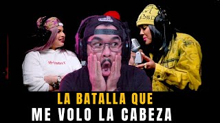 🎤🔥 Reacción épica a la batalla de rap Melymel vs Martha Heredia ¡Un duelo de titanes 🎶💥 [upl. by Aivata]