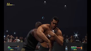 Omos vs the great Khali rematch [upl. by Bonne]