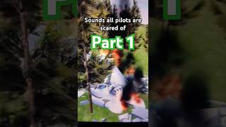 Sounds all pilots scared of Part 1 shorts airplane crash aviation airplanecrash plane [upl. by Tocs2]