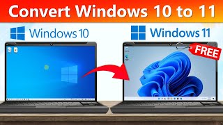 How to upgrade windows 10 to 11  Update windows 10 to 11  Convert windows 10 to 11 [upl. by Farwell278]