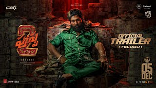 Pushpa 2 The Rule Trailer Telugu  Allu Arjun  Sukumar  Rashmika Mandanna  Fahadh Faasil  DSP [upl. by Dranal]