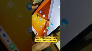 TABLET MURAH POCO PAD RAM 8GB buat Anak Sekolah amp Kuliah  Tablet Termurah Recommended [upl. by Asiilanna12]