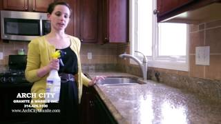 How to Seal Granite or Marble Countertops [upl. by Mackie72]