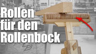 Kugelgelagerte Rollen für den Rollenbock  Rollenständer selber bauen 2 [upl. by Zelig585]