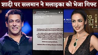 Salman Khan Sends Gifts To Malaika Arora Amid Arbaaz KhanShura Khan Wedding [upl. by Lorrad]