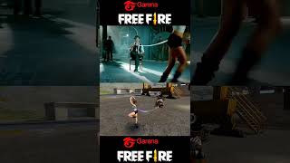 Free fire real life dance vs fake dance shorts video FFdanceshorts [upl. by Marka]