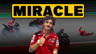 A MotoGP Miracle for Pecco Bagnaia 🙏 [upl. by Rich]