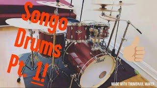 Como Tocar Coros Pentecostales Bateria Drums Songo Pt1 [upl. by Hermy]