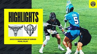 Atlas vs Chrome  2023 Championship Series Pool Play [upl. by Santini]