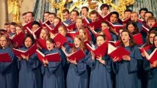 Notre Dames Liturgical Choir performs quotHail Gladdening Lightquot [upl. by Sorac]