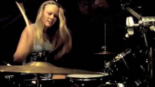 Caitlin 7 Things  Miley Cyrus Drum Cover  My Version [upl. by Yrod]