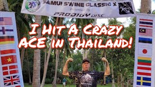 I hit an Ace on my Koh Samui Thailand Disc Golf Course Walkthrough [upl. by Cerf148]