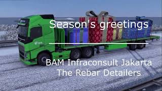 Seasons Greetings 2022 from The Rebar Detailers Jakarta [upl. by Stearns621]