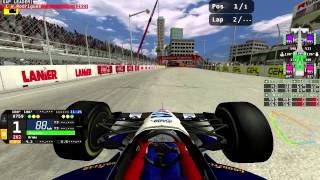 rFactor Walker RacingFord Lola T9400 Long Beach with Robby Gordon Mod Indy 1994 HD [upl. by Roper]