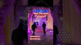 Mali Darshan events wedding haldi mehndi ringceremony allevent [upl. by Hefter441]