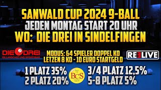 SANWALDCUP Tisch 8 2972024 live aus Sindelfingen DieDrei powered by REELIVE [upl. by Odericus]