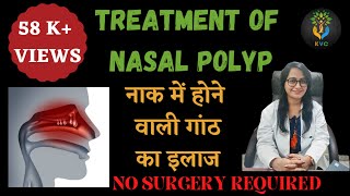 What Is Nasal Polyp  Causes Symptoms and Treatment  Homeopathic Medicine for Nasal Polyps [upl. by Fronia]