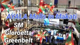 Ayala Malls In Makati SM GLORIETTA Greenbelt in Manila [upl. by Hershel]