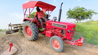 New Mahindra 275 Di XP Plus FIrst Time Using 7 Tines Cultivator  Full Load Testing [upl. by Alial]